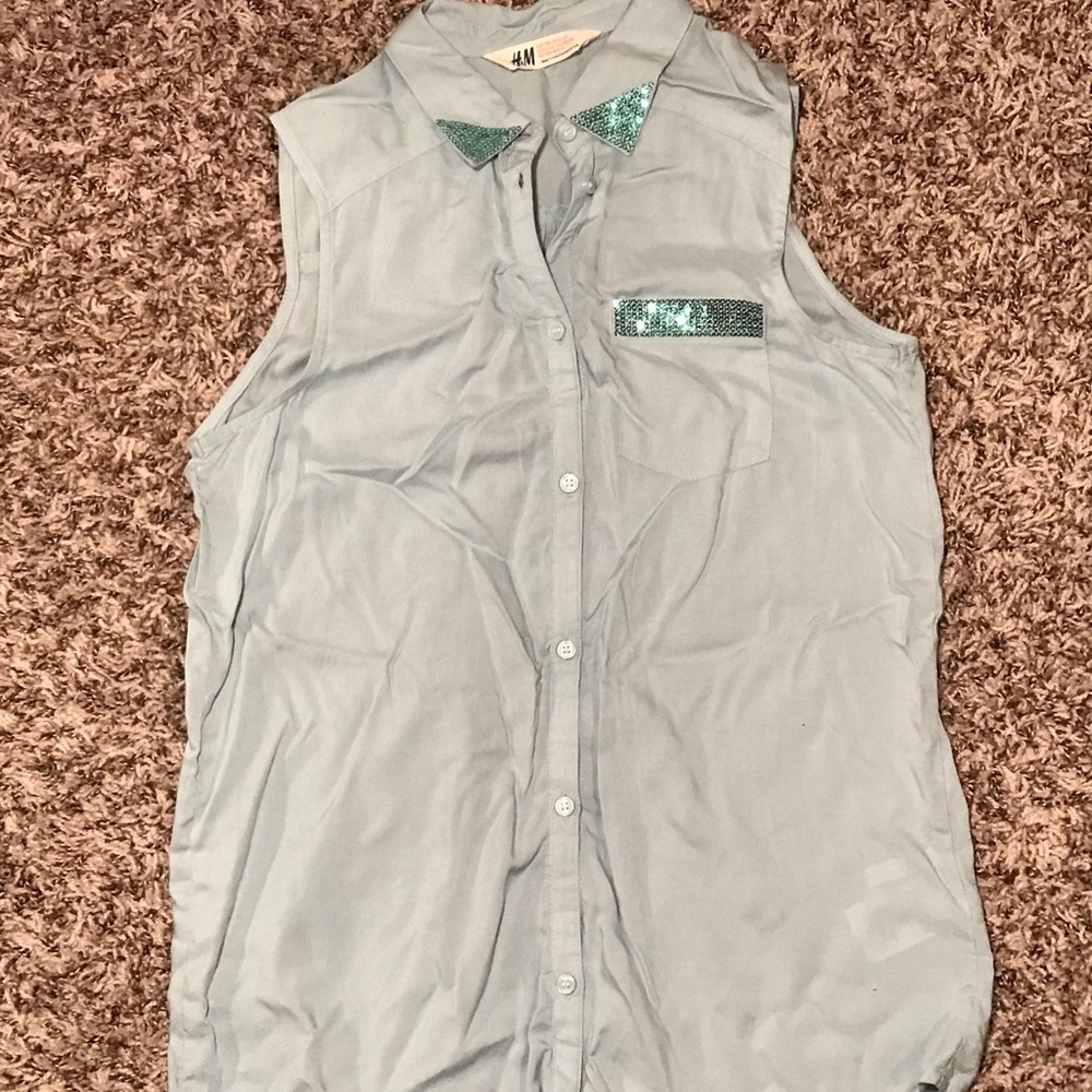 Youth sleeveless shirt